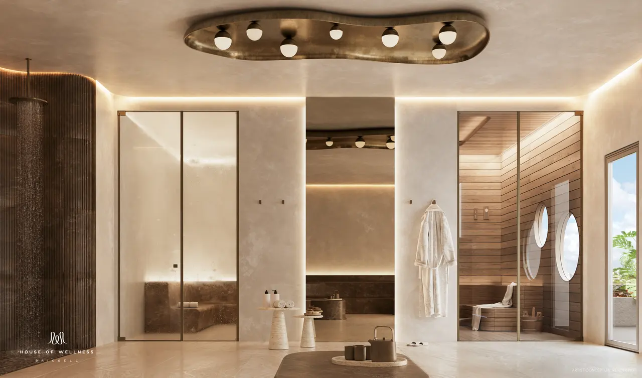 Hammam y Steam Room — spa de House of Wellness