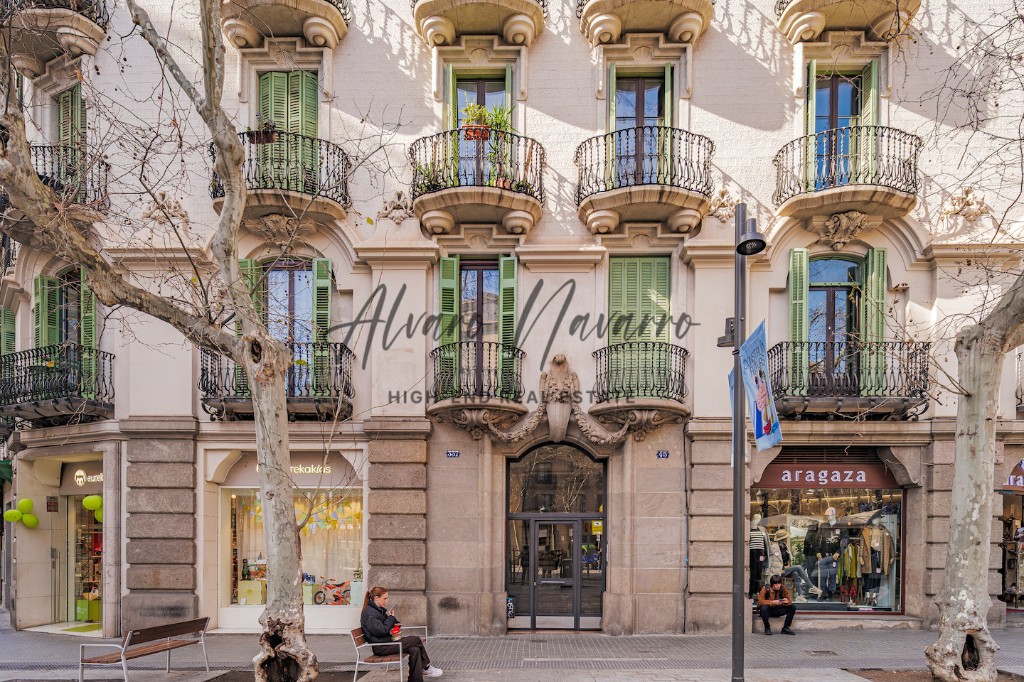 Edificio modernista en Rambla de Catalunya, Barcelona — AN Real Estate valoración